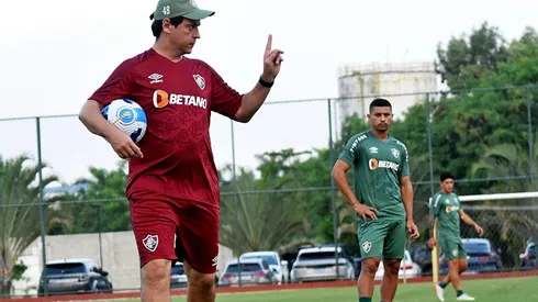 André elogia forma como Diniz lida com os jogadores fora das quatro linhas (FOTO: MAILSON SANTANA/FLUMINENSE FC)
