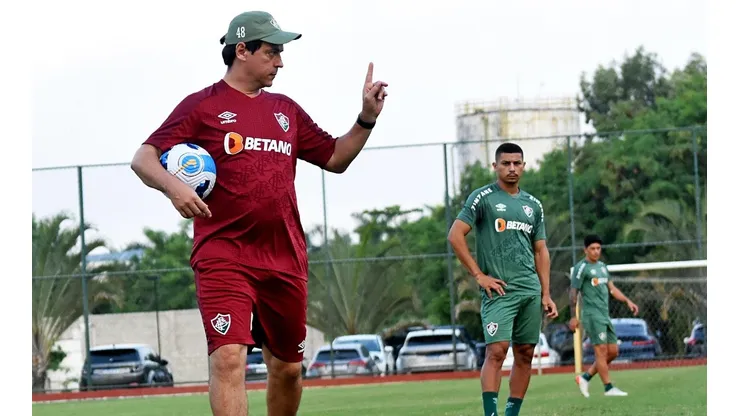André elogia forma como Diniz lida com os jogadores fora das quatro linhas (FOTO: MAILSON SANTANA/FLUMINENSE FC)