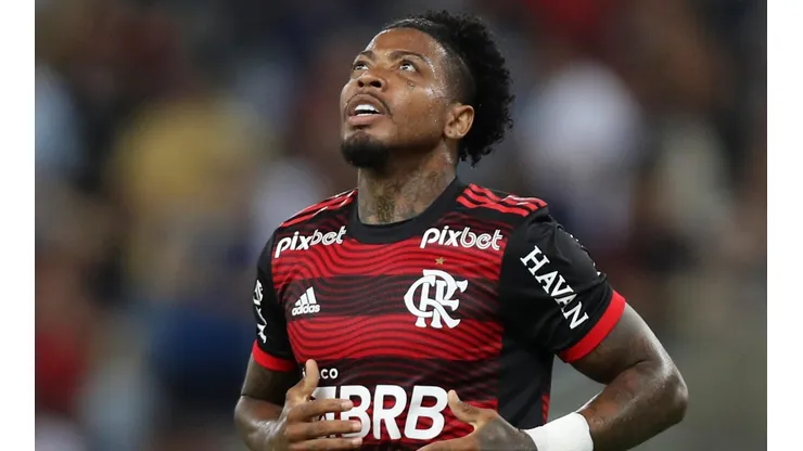 Marinho, em campo pelo Flamengo (Foto: Getty Images)