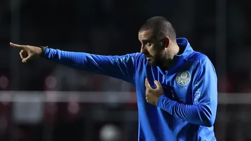 João Martins admite rendimento abaixo do Palmeiras contra o São Paulo (Foto: Cesar Greco/Palmeiras)