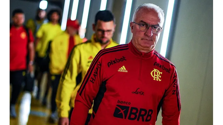 Dorival elogia postura do Flamengo em derrota para o Atlético-MG (Foto: Marcelo Cortes / Flamengo)
