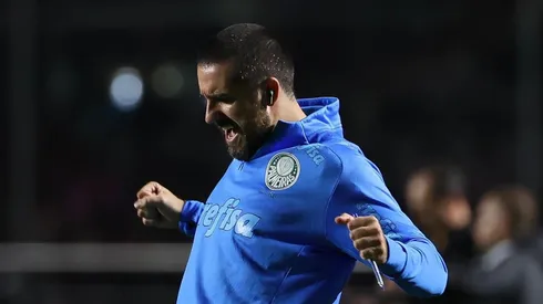João Martins comemorou vitória e já pensa no duelo da Copa do Brasil (Foto: Cesar Greco/Palmeiras)