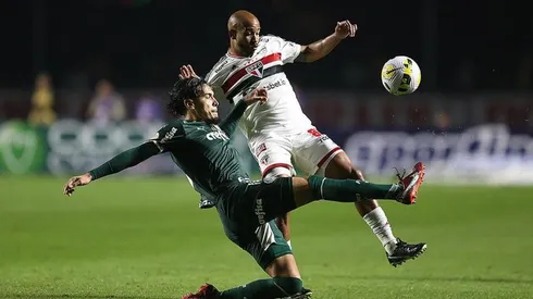 Patrick fala sobre derrota para o Palmeiras (Foto: Paulo Pinto / saopaulofc.net)