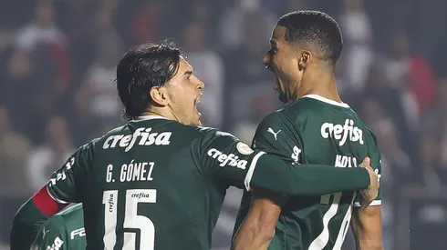 Gómez e Murilo deram vitória ao Palmeiras contra o São Paulo (Foto: Cesar Greco/Palmeiras)