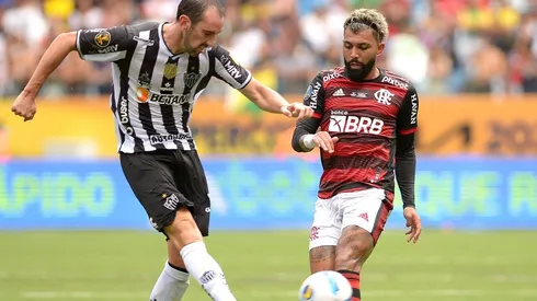 Atlético-MG e Flamengo, em campo pela Supercopa do Brasil (Foto: Getty Images)