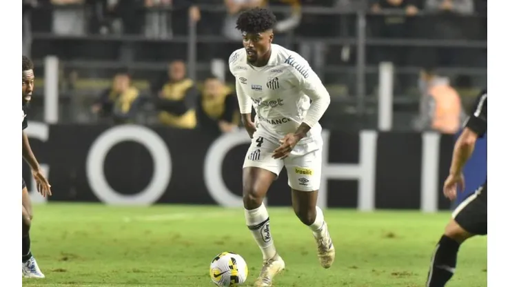 Bauermann critica arbitragem após duelo contra o RB Bragantino (Foto: Ivan Storti/Santos FC)