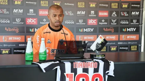 Mariano fala sobre situação atual do Atlético-MG (Foto: Pedro Souza / Atlético)