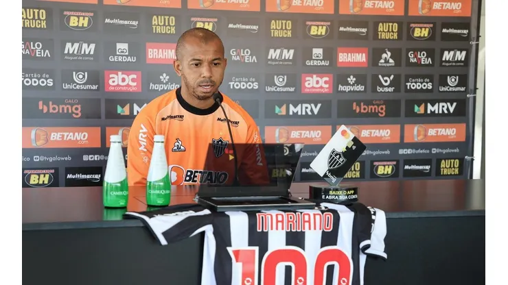 Mariano fala sobre situação atual do Atlético-MG (Foto: Pedro Souza / Atlético)