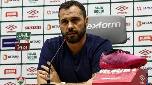 Presidente do Fluminense, Mário Bittencourt, não descarta venda de Michel Araújo