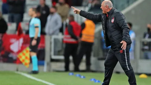 Felipão elogia Léo Cittadini (Foto: Heuler Andrey/Getty Images)