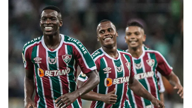 Luiz Henrique foi eleito o craque do jogo no duelo contra o Galo (FOTO DE MARCELO GONÇALVES / FLUMINENSE FC)