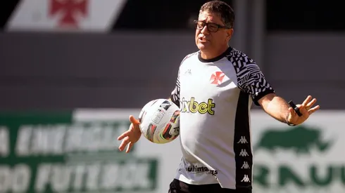 Emílio Faro será o técnico do Vasco no duelo contra o Náutico (Daniel RAMALHO / CRVG)