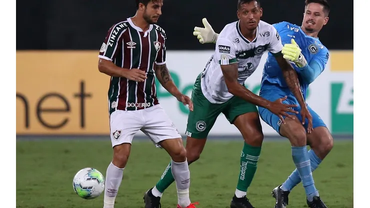 2020 Brasileirao Series A: Fluminense v Goias Play Behind Closed Doors Amidst the Coronavirus (COVID-19) Pandemic