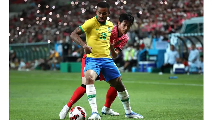 Em fase final de contrato com o City, Gabriel Jesus fala sobre futuro (Foto: Chung Sung-Jun/Getty Images)