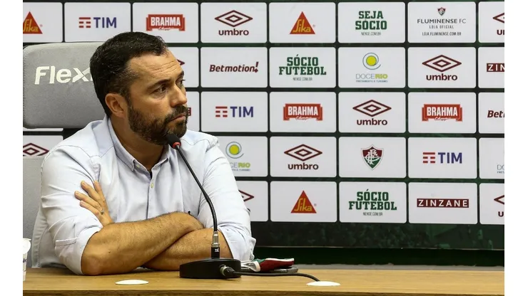 Mário Bittencourt falou sobre investimento feito em Cris Silva (FOTO DE LUCAS MERÇON/FLUMINENSE FC)