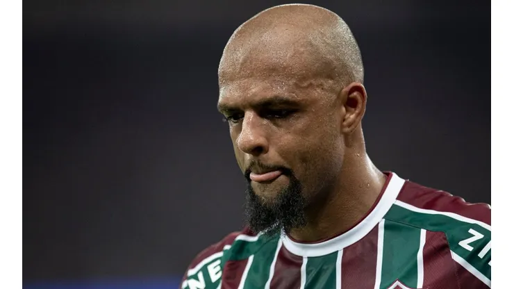 Felipe Melo retorna, elogia postura do Fluminense, mas mostra insatisfação com o resultado final do Fla-Flu (Foto: Jorge Rodrigues/AGIF)