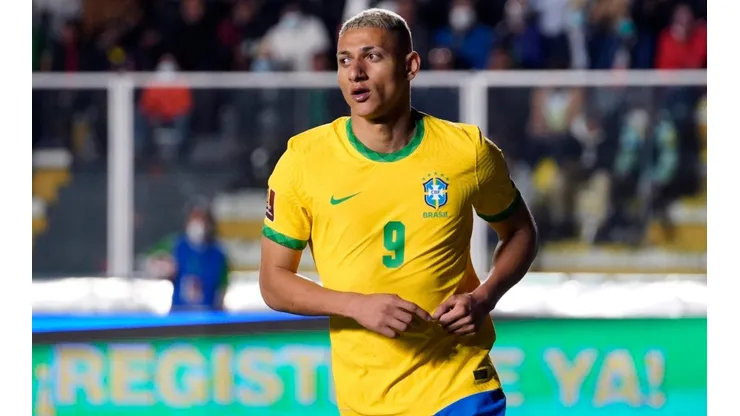 Richarlison em ação pela Seleção Brasileira (Foto: Getty Images)