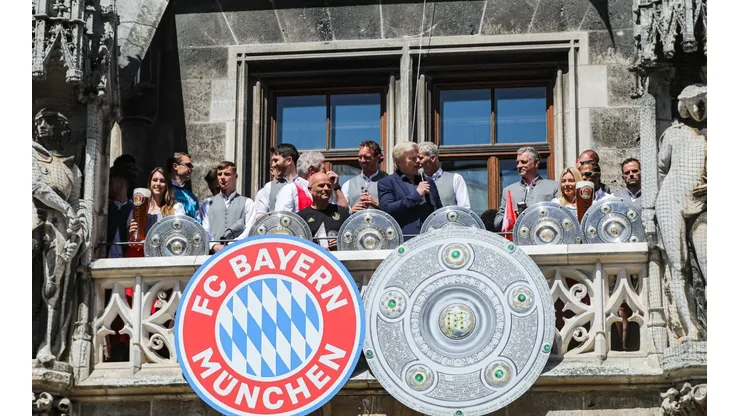 FC Bayern Muenchen Celebrates Winning The Bundesliga