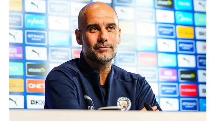 Pep Guardiola, treinador do Manchester City (Foto: Getty Images)