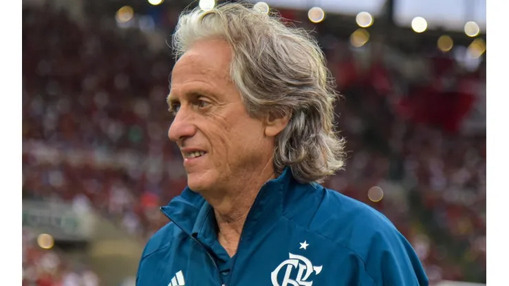 Jorge Jesus, ex-treinador do Flamengo (Foto: Thiago Ribeiro/AGIF)