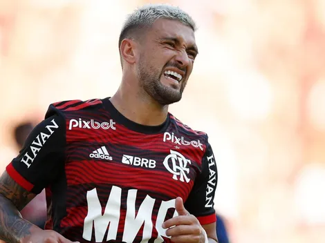 Arrascaeta fala sobre partida do Flamengo contra o Talleres, em Córdoba