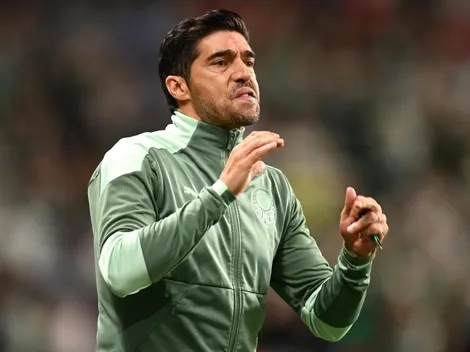 Abel Ferreira cobra desempenho de atacante após goleada do Palmeiras pela Libertadores