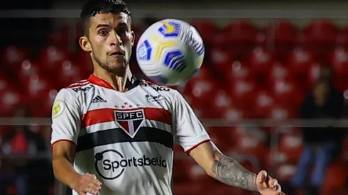 Rodrigo Nestor, volante do São Paulo (Foto: Marcello Zambrana/AGIF)
