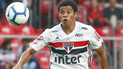 Gabriel Sara, meia do São Paulo (Foto: Marcello Zambrana/AGIF)