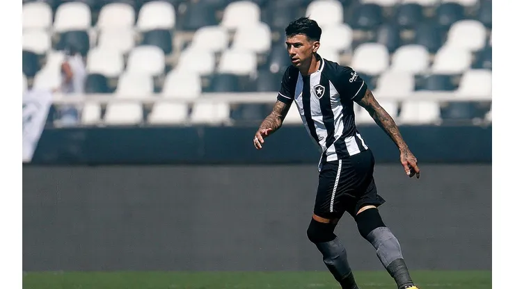 Cuesta falou sobre o empate contra o Juventude (Foto: Vitor Silva/Botafogo)