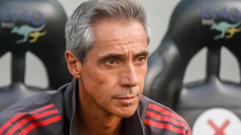 Paulo Sousa falou sobre a derrota para o Athletico-PR (Foto: Gabriel Machado/AGIF)