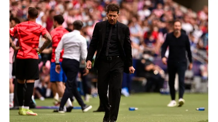 Simeone lamenta lesões de jogadores importante para o Atlético de Madrid na reta final da temporada (Foto: Rubén de la Fuente Pérez/NurPhoto via Getty Images)