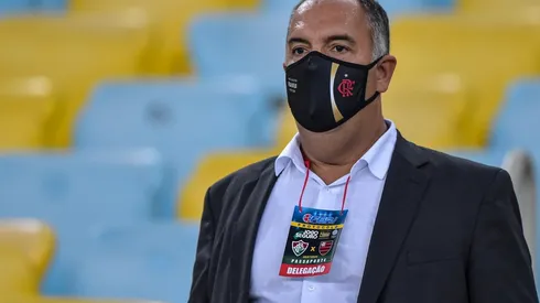 Marcos Braz, vice-presidente de futebol do Flamengo (Foto: Thiago Ribeiro/AGIF)