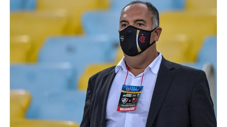 Marcos Braz, vice-presidente de futebol do Flamengo (Foto: Thiago Ribeiro/AGIF)