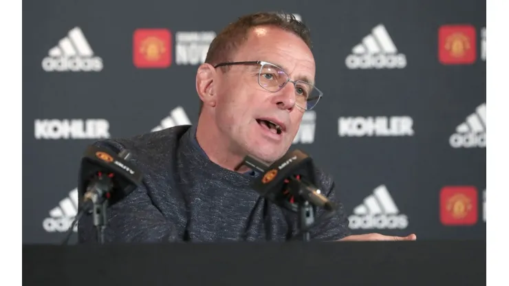 Manchester United Training Session And Press Conference