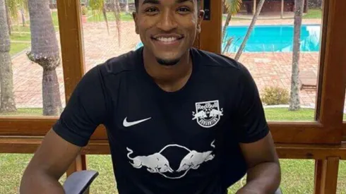 Kauan assinou com o RB Bragantino até dezembro de 2024 (Foto: Reprodução)