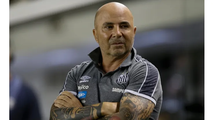 Jorge Sampaoli, ex-treinador do Santos (Foto: Getty Images)