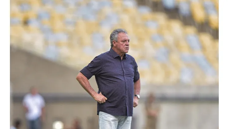 Abel Braga elogiou atuação do Fluminense no empate com o Santos (Foto: Thiago Ribeiro/AGIF)