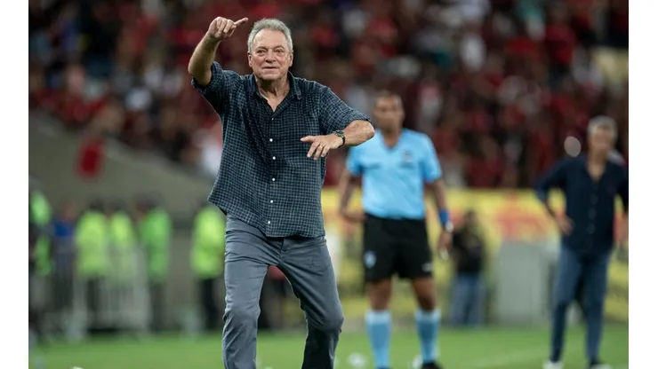 Abel comenta sobre situação que aconteceu no Ninho do Urubu (Foto: Jorge Rodrigues/AGIF)
