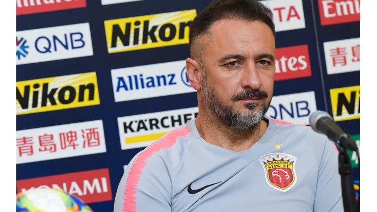 Shanghai SIPG Press Conference And Training Session