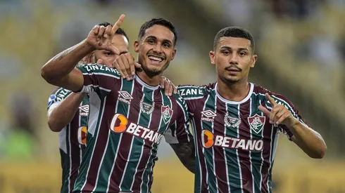 Cris Silva marcou seu primeiro gol com a camisa do Fluminense (Foto: Thiago Ribeiro/AGIF)