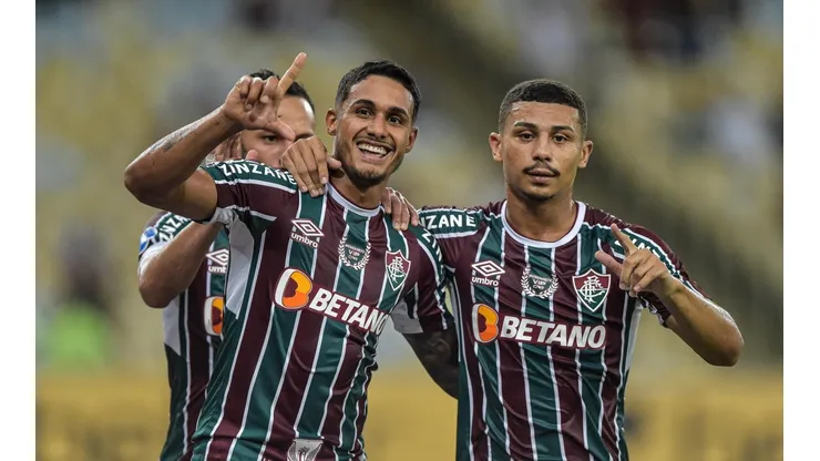 Cris Silva marcou seu primeiro gol com a camisa do Fluminense (Foto: Thiago Ribeiro/AGIF)