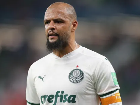 Campeão carioca com o Fluminense, Felipe Melo celebra título do Palmeiras no Paulistão