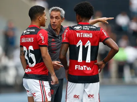 Estrela do Flamengo bateu boca com Paulo Sousa depois de vice campeonato