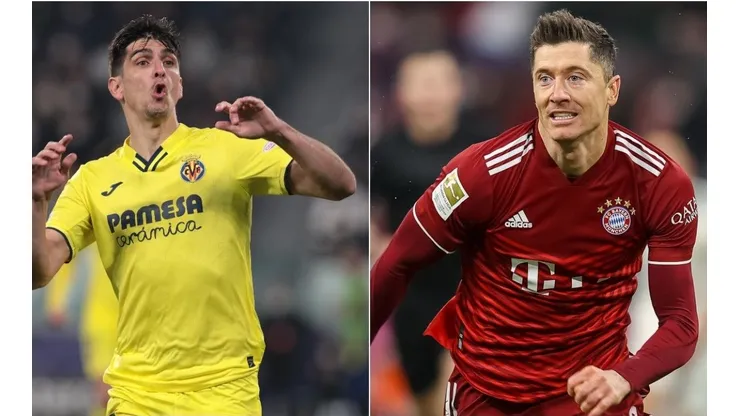 Villarreal e Bayern de Munique se enfrentam nesta quarta-feira (Foto: Getty Images)