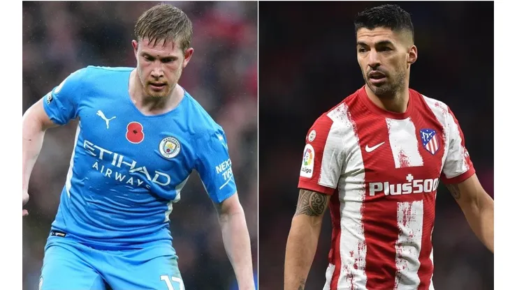 Manchester City e Atlético de Madrid se enfrentam nesta terça-feira (Foto: Getty Images)