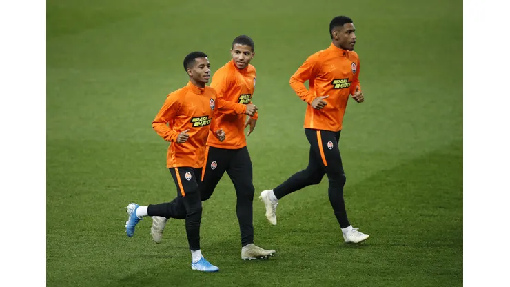 Shakhtar Donetsk Training and Press Conference - Etihad Stadium