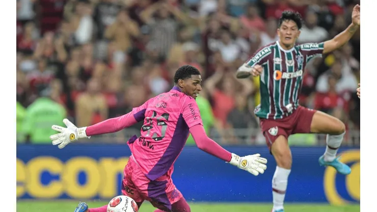 Fluminense voltou a vencer o Flamengo em uma final estudual depois de 27 anos (Foto: Thiago Ribeiro/AGIF)