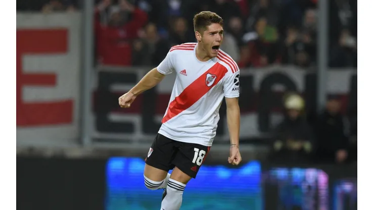 Atacante argentino do River pode fechar com clube carioca (Foto: Diego Alberto Haliasz/Getty Images)