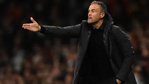 Luís Enrique se irritou com pergunta sobre o Manchester United