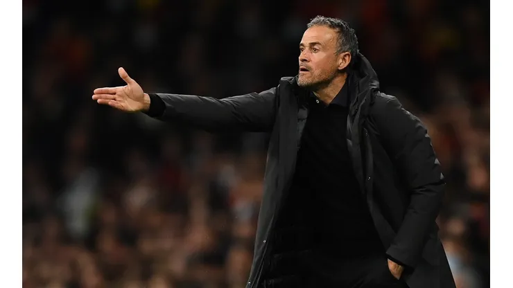 Luís Enrique se irritou com pergunta sobre o Manchester United
